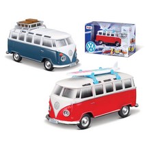 럭셔리 모형자동차 장난감 폭스바겐 마이크로 미니버스 호기심up 유아 작동완구