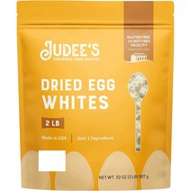 Judees 미국 주디스 건조 계란 흰자 가루 파우더 907g 1팩 난백 분말