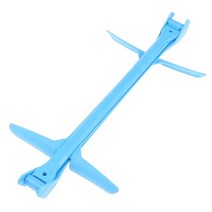 미니 강아지 허들 휴대용 접이식 축구 훈련 민첩성 축구 플라이오메트릭 속도 접을 수 있는, 파란색