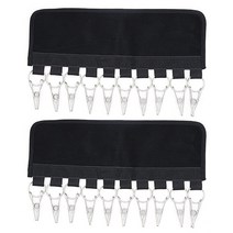 오마이남친 모자 걸이 정리대, 2개, 블랙