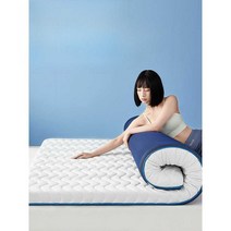 라텍스 토퍼 슈퍼싱글 접는 거실용 자취 두께 6CM