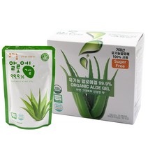 알로에팜 알로에타임 유기농 알로에겔 100ml 10팩, 3box