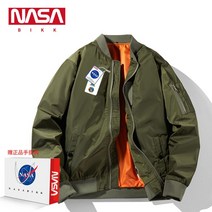 과잠 야구잠바 단체야구점퍼 항공점퍼 커플 공용 NASA BIKK 파일럿 마켓제이씨