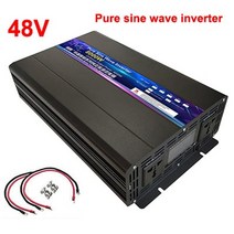 인버터 12v 24v 48v to ac 220v 8000w 10000w 12000w 순수 사인파 태양광 발전 인버터 변압기 전압 주파수 변환기, 48v 8000w, 220-240v50hz, 유럽