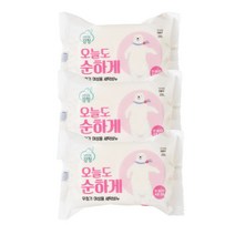 강청 오늘도순하게 여성용세탁비누250gX3개입 속옷 면생리대세제, 색상:단일상품