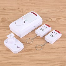 하늘별 차량 도난방지 경고음 CoRui 무선 IR 적외선 모션 센서 105dB 시끄러운 사이렌 미니 홈 알람 보안, 01 As shown