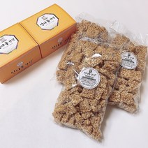 인사동강정 달인의 찐쌀맛강정 1kg 3봉지 쌀강정 수제 전통과자 한과