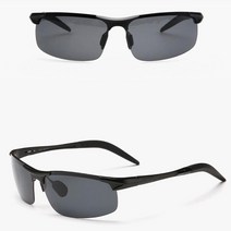 운전 낚시 스포츠 편광 남성선글라스 40대 등산 운동, 블랙