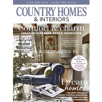 당일발송 Country Homes & Interiors Uk 2022년3월호 영국 홈 인테리어 잡지 Comfort and Charm Uk2022년3월호