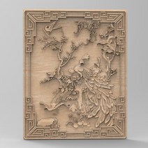 새꽃 3d Stl 모델 STL 파일 형식 릴리프 n 라우터 조각사 인쇄 N 또는 3D 프린터 용 3 피스, 한개옵션0
