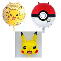 (망고언니) 피카츄 호일풍선 (몬스터볼 피카츄 3D입체피카츄)