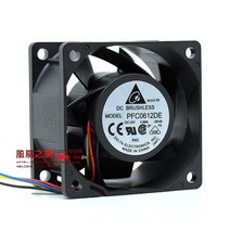 PFC0612DE 60x60x38MM 6038 12V 1.68A 슈퍼 폭력적인 바람 팬 1 피스, 03 2 wire line