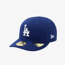 뉴에라 MLB LA 다저스 프리 커브드 사이즈캡 블루 12873021