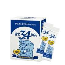남양 3.4우유맛 스틱 30개입, 30개입 3박스