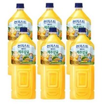 대용량 썬키스트 훼미리 제주감귤농장 음료수 체육대회 2L PET 6입 감귤 쥬스