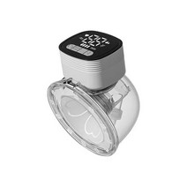 유축기 모유 착유기 실리콘 웨어러블 전기 유축기 핸즈프리 LCD 디스플레이 저소음 및 무통 휴대용 추출기 24mm 플랜지 BPA 없음, White1