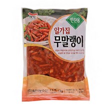 일가집 무말랭이무침 1kg, 1개