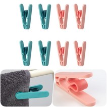 이케아 8P 빨래 집게 세탁 건조 홀더 고정 집개 심플 걸이 클립 핀 강력 튼튼한 건조대 찝게 찝개 옷 양말 속옷 세탁물 용품 도구 건조대 빨래줄 옥상 베란다 SLIBB 슬리브