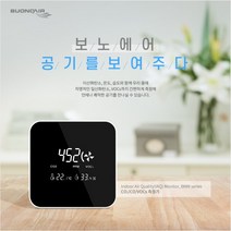 맥시멀라이프 캠핑 일산화탄소 경보기 이산화탄소 감지기 공기질 측정기 하니웰 센서 보노에어