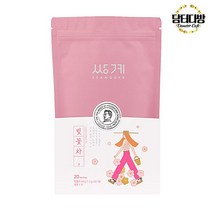 김동곤 명인 심신안정 벚꽃차 20티백 (장미꽃 히비스커스 마테 매화 아카시아꽃 추출물)