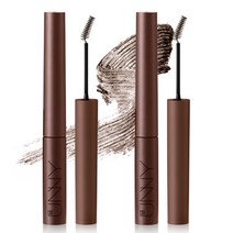 아임유니 디자이닝 브로우 카라 3g, 다크브라운, 2개