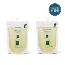 아로마티카 로즈마리 스칼프 스케일링 샴푸 500ml 리필 2개, 없음