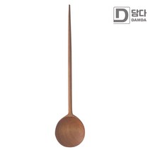 티크 나무-꼬챙이 스푼 (25x5cm), 꼬챙이 스푼