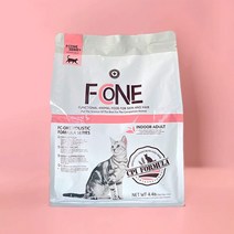 FC-ONE 프리미엄 고양이 사료 인도어어덜트 2kg, 인도어키튼