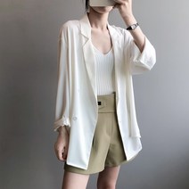 [러빙리] 젠다이(3컬러) 쉬폰 여름자켓 (결혼식 돌잔치 하객룩 행사룩)