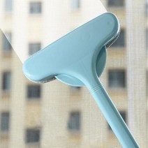 방충망 모기장 청소 청소기 롱 브러쉬, 블루