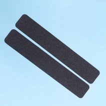 휠체어 경사로 차량 진입로 자동차 진입판 야외용 반투명 테이프 미끄럼 방지 접착 그립 스티커 램프 정원 바닥 계단 검정색 개, 01. 사이즈 2_02. 블랙