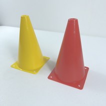 미니 라바콘 고깔콘 삼각콘 축구 꼬깔 콘 체육 17.5cm, 상품선택, 레드, 1개