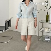 디자이어로즈 디자이어로즈 여자 대학생 숏 여름 얇은 셔츠 6color (8739196)