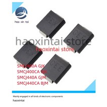 SMCJ400A GJK 400V SMC 패치 TVS 과도 억제 다이오드 10 피스, 04 SMCJ440CA BJM