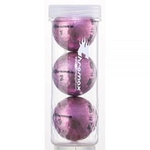 Chromax 메탈릭 M5 컬러 골프공 (3팩 튜브) 블루 3748570667, Purple