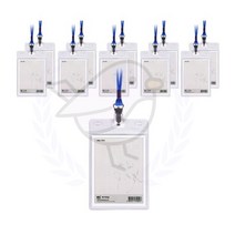 새임 스마트 목걸이명찰 세로형 10P 유치원명찰 스탭명찰 주일학교명찰