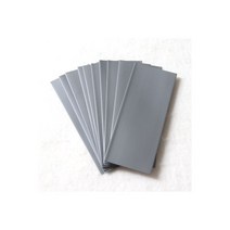 20/50/100pcs 18650 Lipo 배터리 랩 PVC 열 수축 튜브 Precut 너비 29.5mm x 72mm 절연 필름 보호 케이스 팩 슬리브, 20pcs, Grey