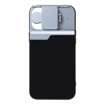 5 in 1 전화 렌즈 2x 망원 어항 렌즈 스마트 폰용 매크로 렌즈, iPhone12Promax, 1개