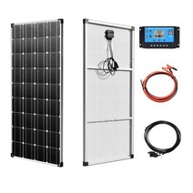 태양광패널세트 솔라판넬 태양광모듈 120w 태양 전지 단결정 태양 전지 태양 전지, 120w 키트