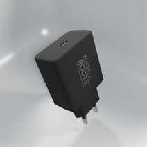 디에이치몰 루츠 45W GaN PD PPS 초고속충전기, 케이블 미포함, 블랙, 1개