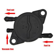 엔진오일 연료필터 연료 펌프 가솔린 배출구는 Bombardier Outlander 330 2x4 4x4 HO Max 400 XT Can-Am efi용 진공 파이프 외에 있습니다., [01] 1 Pc