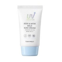 [1+1] 토니모리 유브이 마스터 키즈 앤 맘 무기자차 마일드 선크림 45ml SPF50+ PA+++