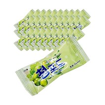 Szmart 마켓 선미 청포도캔디 22g 30입 청포도사탕 고단백 대절버스 스튜디오촬영 웨딩촬영 부모님 간식, 1개, 660g
