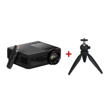무선 미니 빔프로젝터 TFlag 홈 시어터 비디오 와이파이 BT 5G 네이티브 1080P 휴대용 야외 USB VGA HDMI 전화와 호환 가능, 3.Add Bracket - AU 플러그