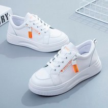 발편한 키높이 스니커즈 단화 어글리슈즈 클래식 레저 여성 가을 레이스업 미드 힐 라운드 토 신발 솔리드 경화 플러스 사이즈