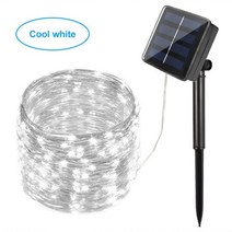 옥상 천막 가제보 보온 아웃도어 스트링 라이트 300 LED 8 모드 파티오 조명 아웃사이드 마당 전망대 파티 웨딩 텐트 베란다 크리스마스 정원 장식, 04 White B_02 12M 100LED