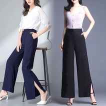 쿨링팬츠 옆트임 통바지 YH007 4XL까지