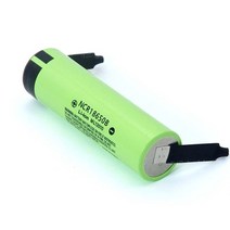 차량용배터리 점프스타더 충전기 파나소닉-오리지널 18650 3400mah ICR 리튬 충전식 플랫 이온 배터리 손, 01 1pc