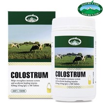 네이쳐스탑 호주산 초유 단백질 colostrum 초유프로틴 820mg 500정, 1개