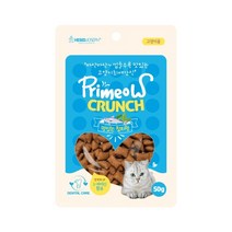 프리미요 크런치 참치 고양이 영양과자 바삭한 식감, 50g, 70개